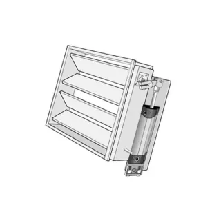 Van gió tròn một chiều R-NRD