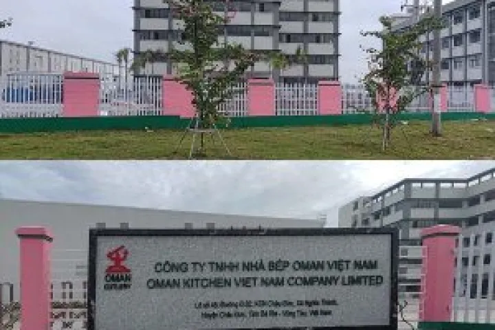 Cấp ống gió chống cháy cho Nhà bếp Oman tại Vũng Tàu